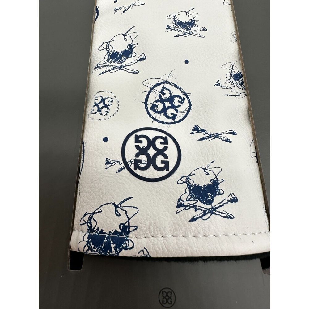G Fore G4 Driver Wood Headcover Sketch Skull Tees Print White Oversized NEW - Picture 8 of 8